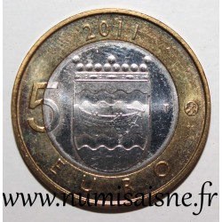 FINLANDE - KM 160 - 5 EURO 2011 - PROVINCE DE UUSIMAA - INDUSTRIE