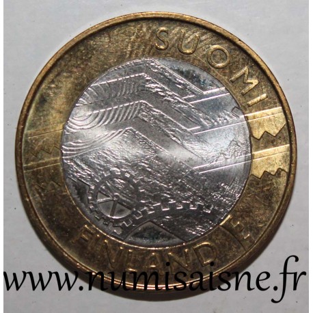 FINLANDE - KM 160 - 5 EURO 2011 - PROVINCE DE UUSIMAA - INDUSTRIE