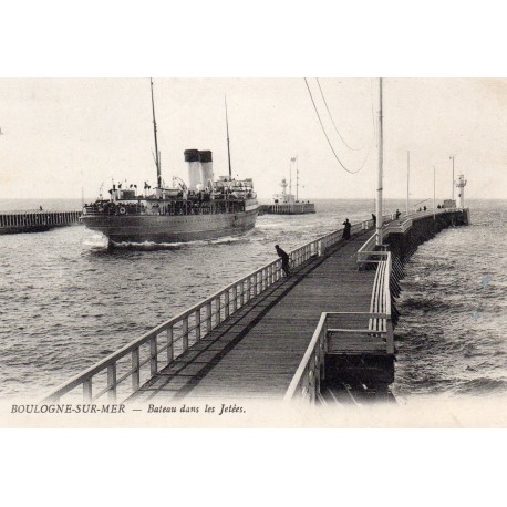 62200 - PAS DE CALAIS - BOULOGNE-SUR-MER - BATEAU