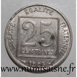 FRANCE - KM 855 - 25 CENTIMES 1903 - 1st TYPE PATEY