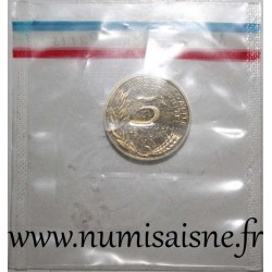 FRANKREICH - GADOURY 22 P1 - 5 CENTIMES 1983 - TYP MARIANNE - PIEFORT