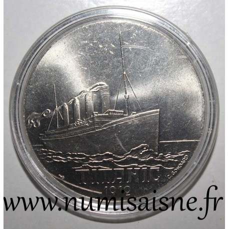 FRANCE - MÉDAILLE - BATEAU - TITANIC - 1912 - TRANSATLANTIQUE