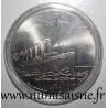 FRANCE - MÉDAILLE - BATEAU - TITANIC - 1912 - TRANSATLANTIQUE