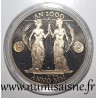 FRANCE - MÉDAILLE - EUROPA - L'AN 2000