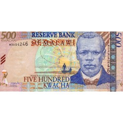 MALAWI - PICK 48 b - 500 KWACHA - 01/06/2003