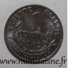 GADOURY 90 - 1 CENTIME 1912 - TYPE DUPUIS - KM 840