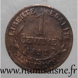 FRANCE - KM 840 - 1 CENTIME 1899 - TYPE DUPUIS