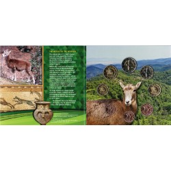 CHYPRE - COFFRET EURO BRILLANT UNIVERSEL 2021 - MOUFLON - 3.88 euros