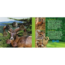 CHYPRE - COFFRET EURO BRILLANT UNIVERSEL 2021 - MOUFLON - 3.88 euros