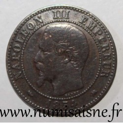 GADOURY 103 - 2 CENTIMES 1854 D - Lyon - Petit D et Petit Lion - TYPE NAPOLEON III - KM 776