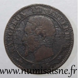 FRANKREICH - KM 776 - 2 CENTIMES 1855 B - Rouen - NAPOLEON III - Anker