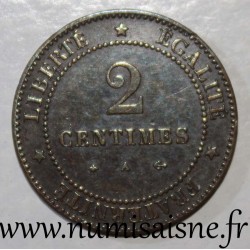 GADOURY 105 - 2 CENTIMES 1877 A - Paris - TYPE CÉRÈS - KM 827.1