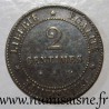 GADOURY 105 - 2 CENTIMES 1877 A - Paris - TYPE CÉRÈS - KM 827.1