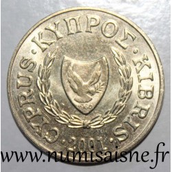 ZYPERN - KM 62.2 - 20 CENTS 2001