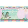 RWANDA - PICK 26 - 500 FRANCS - 01/12/1998 - GORILLES