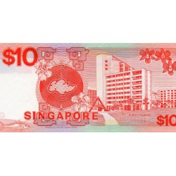 SINGAPOUR - PICK 20 - 10 DOLLARS 1988