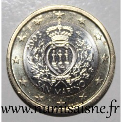 SAINT MARIN - KM 446 - 1 EURO 2003 - ARMOIRIES