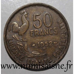 FRANKREICH - KM 918.1 - 50 FRANCS 1952 B - TYPE GUIRAUD