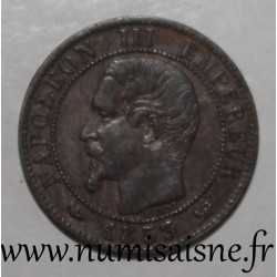 GADOURY 86 - 1 CENTIME 1853 W - Lille - TYPE NAPOLEON III - KM 775.1