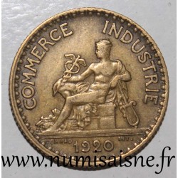 FRANCE - KM 876 - 1 FRANC 1920 - TYPE CHAMBER OF COMMERCE