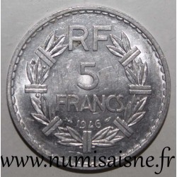 GADOURY 766 - 5 FRANCS 1946 - TYPE LAVRILLIER ALU - KM 888