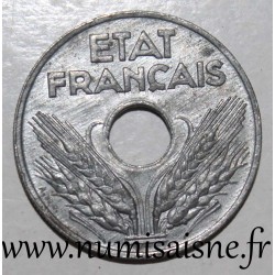 FRANKREICH - KM 900 - 20 CENTIMES 1942 - TYP 20