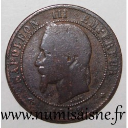 GADOURY 253 - 10 CENTIMES 1862 BB - Strasbourg - TYPE NAPOLEON III - KM 798.2