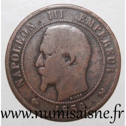 GADOURY 248 - 10 CENTIMES 1856 B - Rouen - TYPE NAPOLEON III - KM 771.2