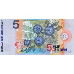 SURINAME - PICK 146 - 5 GULDEN - 01/01/2000