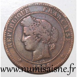 FRANKREICH - KM 815 - 10 CENTIMES 1896 A - Paris - TYP CERES - STRAHL