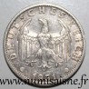 ALLEMAGNE - KM 74 - 3 REICHMARK 1931 G - Karlsruhe