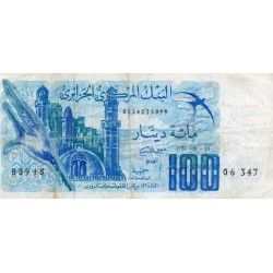 ALGERIA - PICK 131 a - 100 DINARS - 01/11/1981