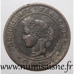 FRANCE - KM 821 - 5 CENTIMES 1872 A - Paris - TYPE CÉRÈS