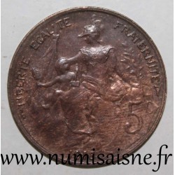 FRANCE - KM 842 - 5 CENTIMES 1916 - TYPE DUPUIS