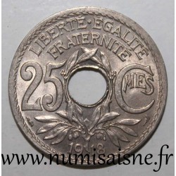 FRANKREICH - KM 867 - 25 CENTIMES 1918 - TYP LINDAUER