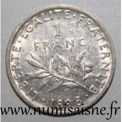 FRANCE - KM 844 - 1 FRANC 1898 - TYPE SOWER