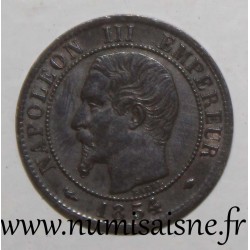 FRANKREICH - KM 775.1 - 1 CENTIME 1854 MA - Marseille - TYP NAPOLEON III