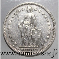 SCHWEIZ - KM 21 - 2 FRANCS 1944 B - Berne