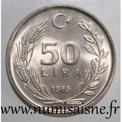 TURKEY - KM 966 - 50 LIRA 1985