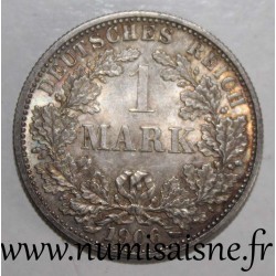 ALLEMAGNE - KM 14 - 1 MARK 1906 F - Stuttgart