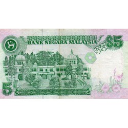 MALAYSIA - PICK 28 c - 5 RINGITT - (1991)