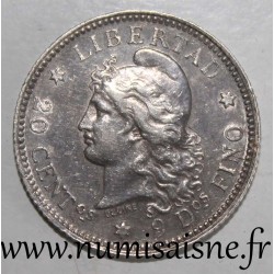 ARGENTINE - KM 2 - 20 CENTAVOS 1883