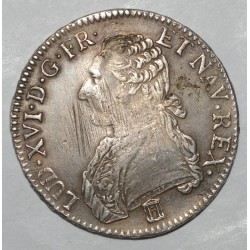 Gad 356 - LOUIS XVI - ECU AUX BRANCHES D'OLIVIER - 1785 K BORDEAUX - TTB+