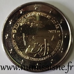 FINLANDE - 2 EURO 2021 - 100 ANS ILES ALAND