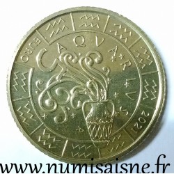 SAN MARINO - 5 EURO 2021 - ASTRONOLOGICAL SIGN OF THE AQUARIUS