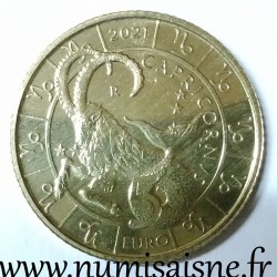 SAN MARINO - 5 EURO 2021 - ASTRONOLOGICAL SIGN OF THE CAPRICORN