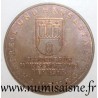 ALLEMAGNE - MÉDAILLE - INAUGURATION DU PONT DE KÖHLBRAND - Septembre 1974 - Hambourg