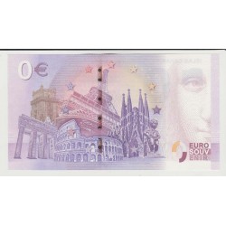 ESPAGNE - BILLET DE 0 EURO SOUVENIR - ESPAÑA SOL GASTRONOMÍA ARTE Y CULTURA - 2020