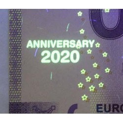 SPANIEN - TOURISTISCH 0 EURO SOUVENIR-SCHEINE - FLAMENCO - 2021 - ANNIVERSARY