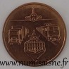 ALLEMAGNE - MÉDAILLE - TRANSPORT DE LA REPUBLIQUE DEMOCRATIQUE D'ALLEMAGNE